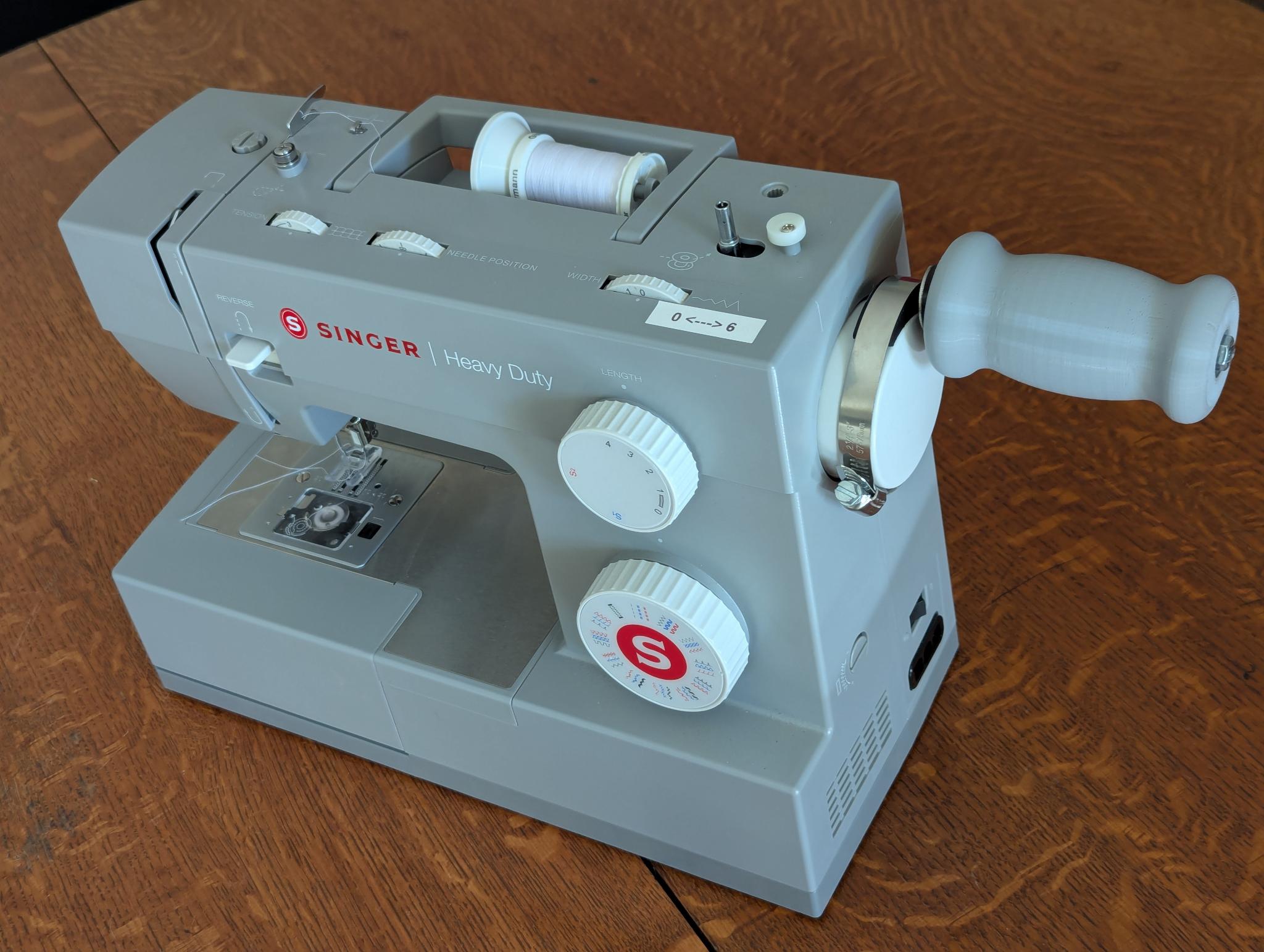 Sewing Machine Handwheel Crank Handle — STL Grátis | 3DFinder