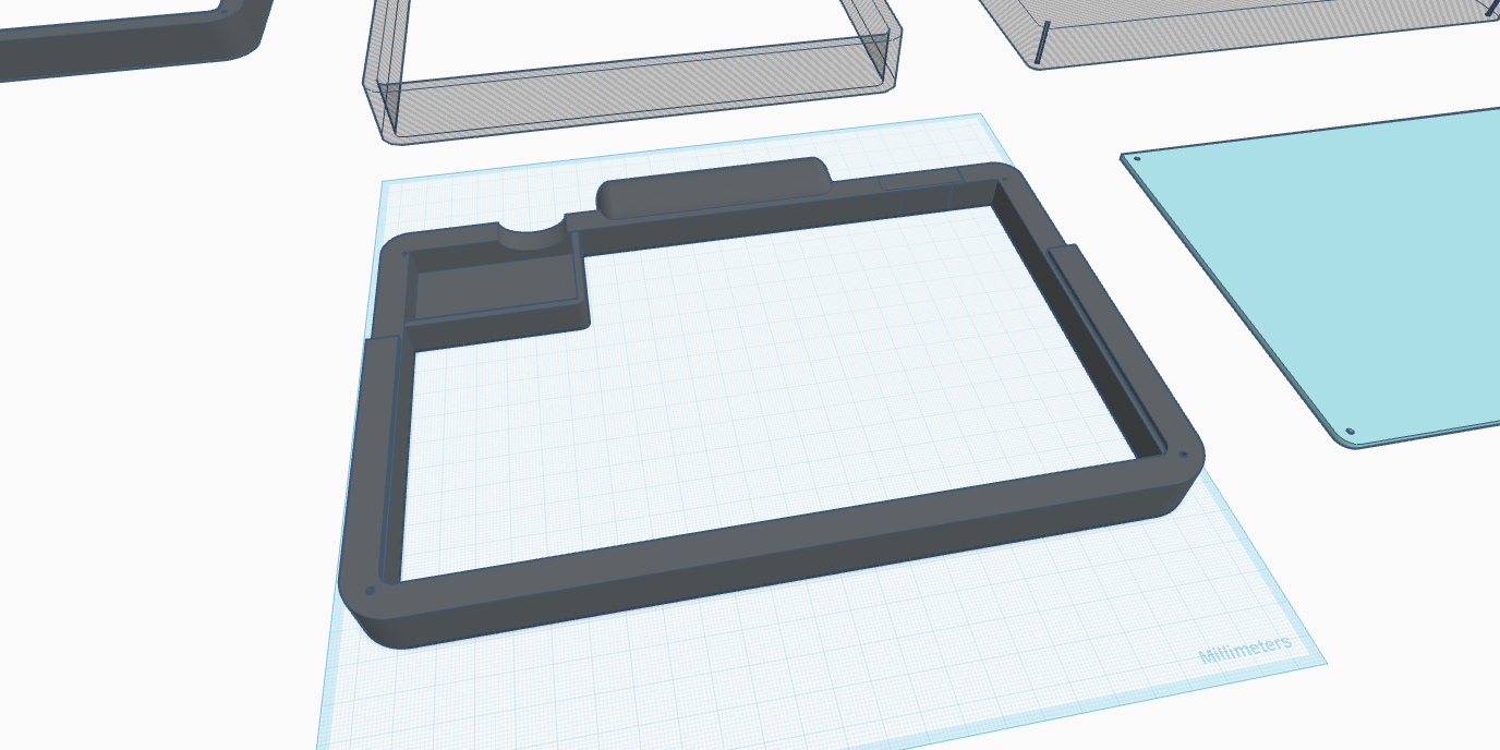 Miniatura 3 do modelo 3D ESP32 Rainbow bumper case
