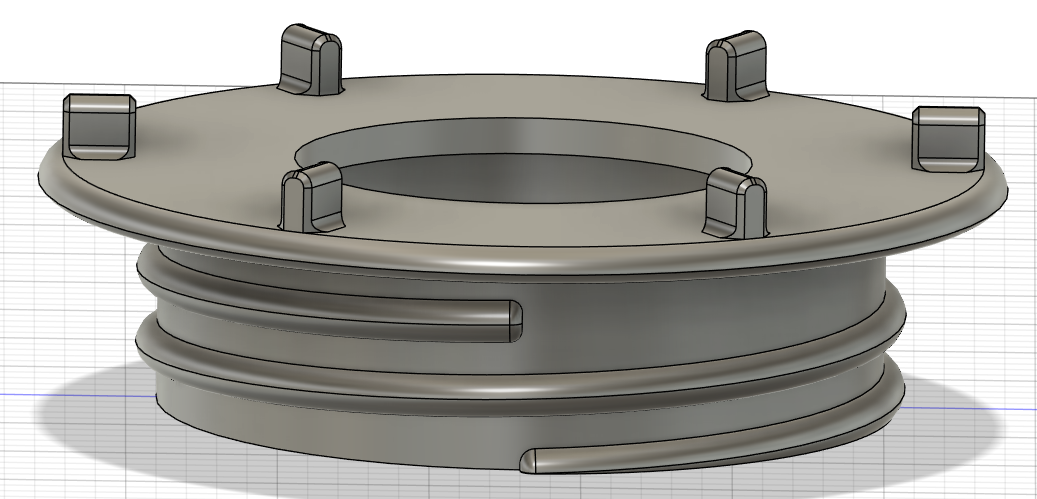 Water Tank Lid with Mopeka TD 200