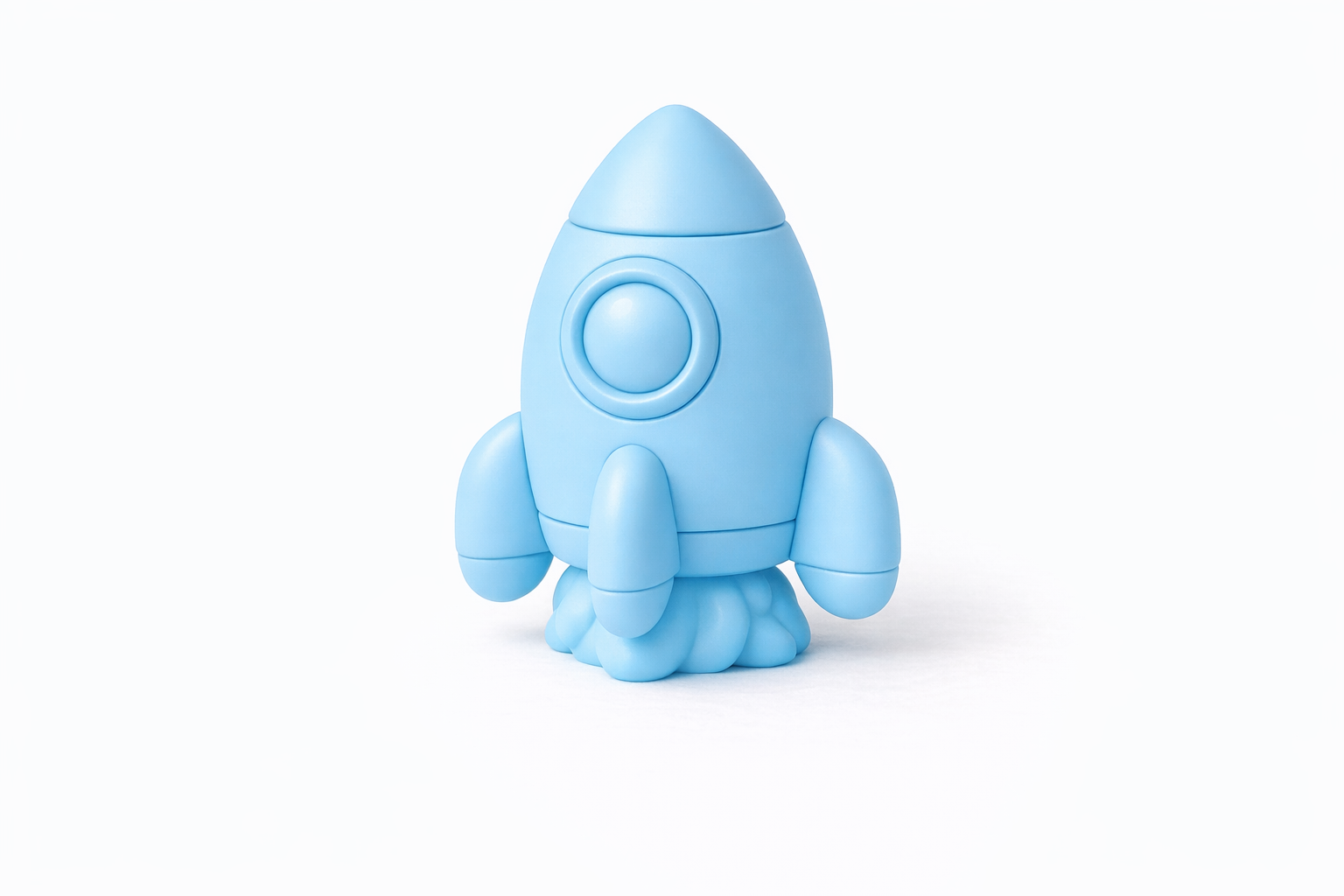 Cute Mini Rocket – 3D Printable Space Decor