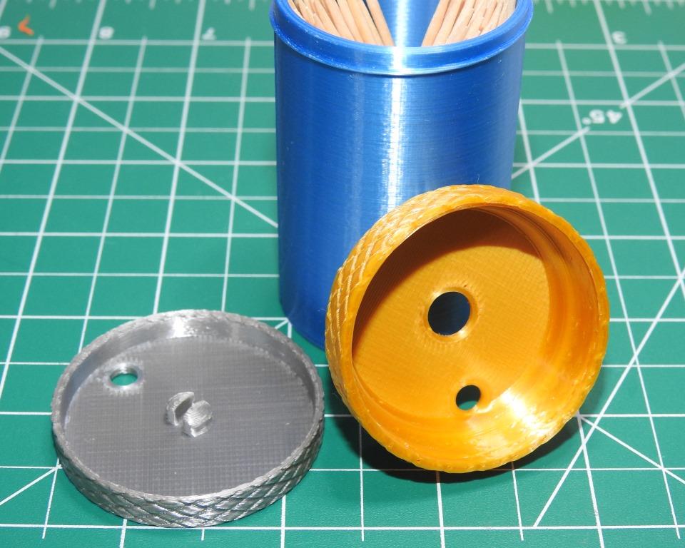 Miniatura 4 do modelo 3D Toothpick Dispenser