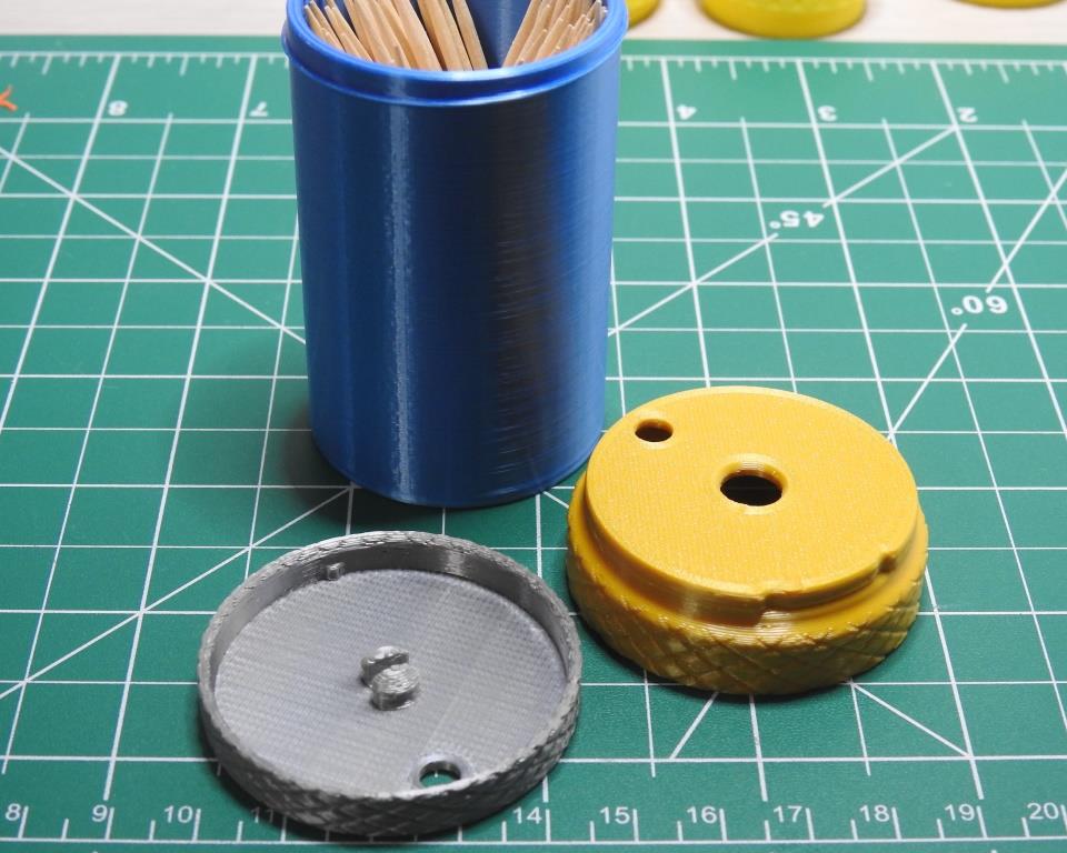 Miniatura 3 do modelo 3D Toothpick Dispenser