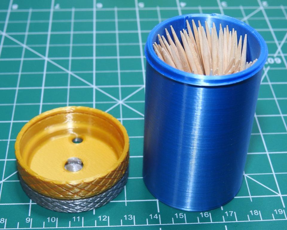 Miniatura 2 do modelo 3D Toothpick Dispenser