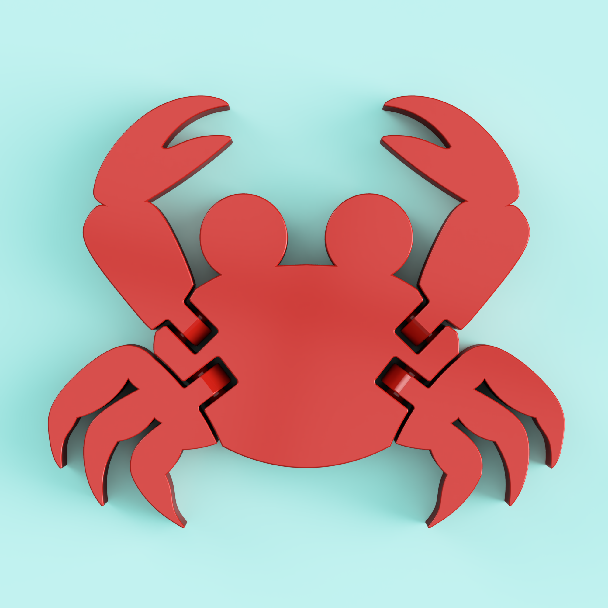 Articulated Crab by Form 3D | Download free STL model | Printables.com