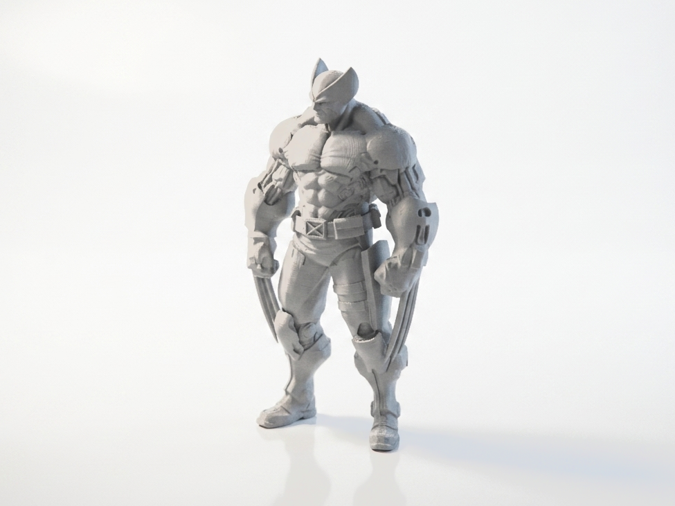 Wolverine Figurine Marvel 3D Printable