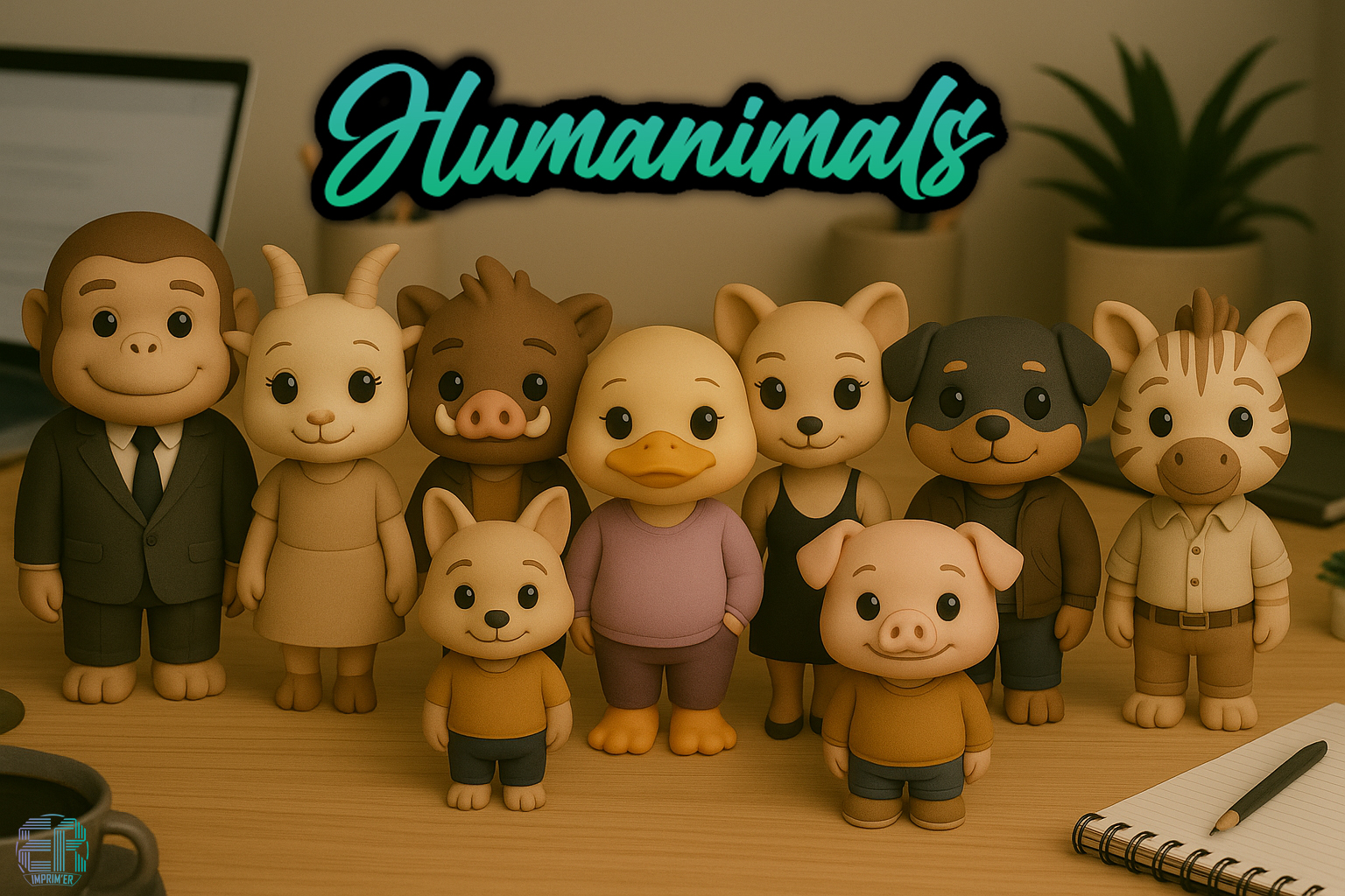Otter - Humanimals Collection — miniatura 2