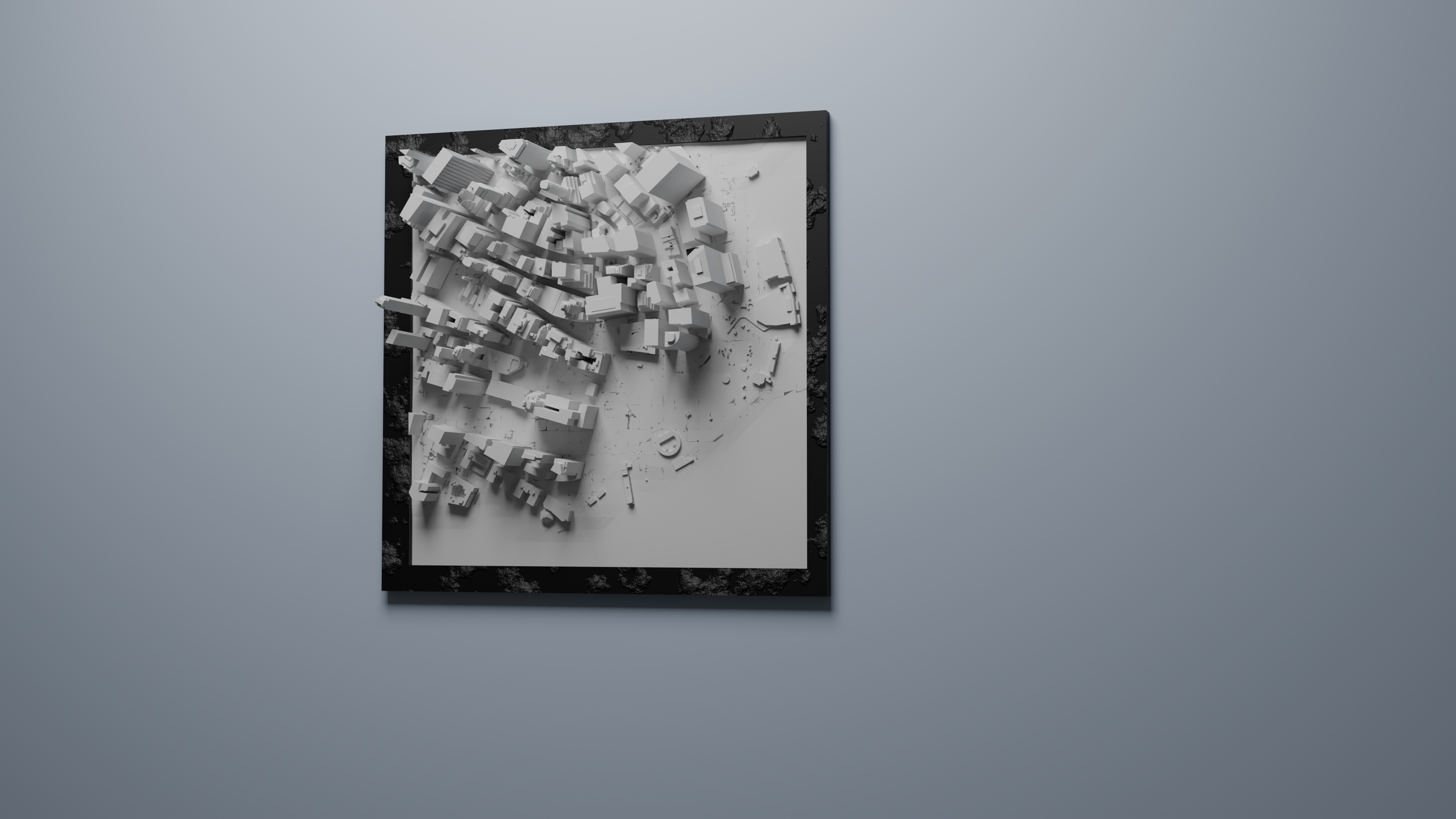 3D map New York