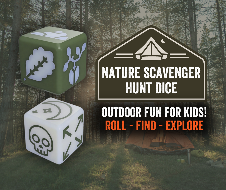 Nature Scavenger Hunt Dice