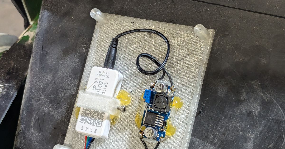 Box for LM2596 and LED HUE controller by JesusFreak | Download free STL ...