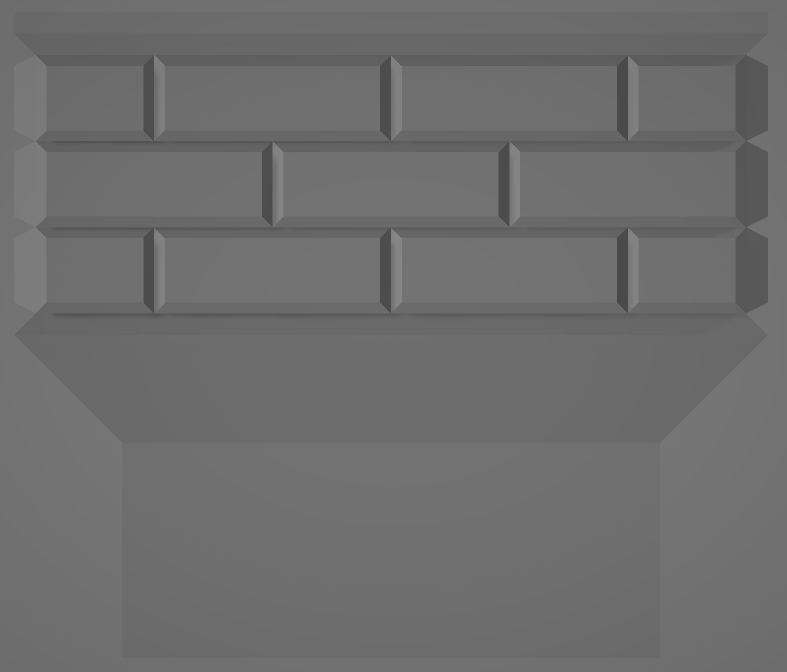 DragonBlock: Brick Pillar Low Inset (Dungeon Block) by BlackDragon ...