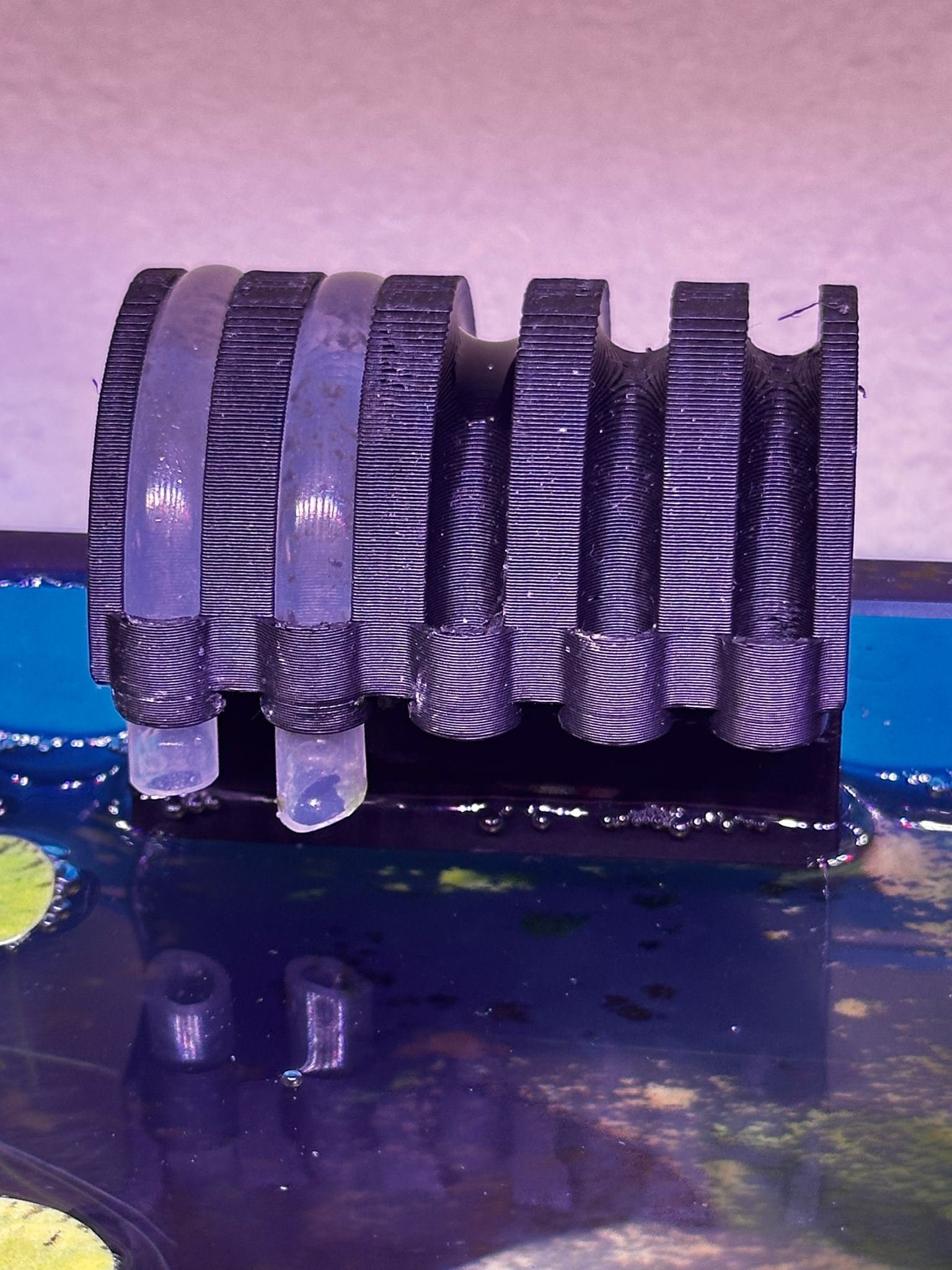 GHL Doser inlet/holder. 6mm tube diameter. Tube holder