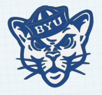 BYU Cougar Salior logo 2