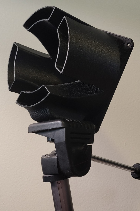 NV-AA1-12 Tripod mounts 3D model thumbnail