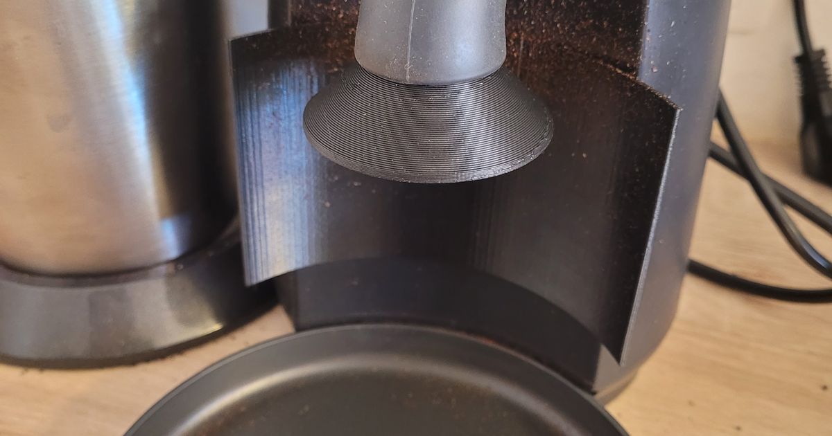 Graef Coffee Grinder Funnel (OnShape) by renewz Download free STL