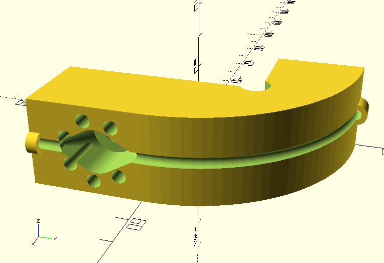 Miniatura 3 do modelo 3D Four-Corner Box-Clamp