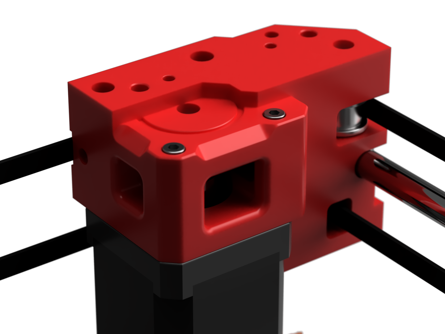 Centauri Carbon double shear motor mounts