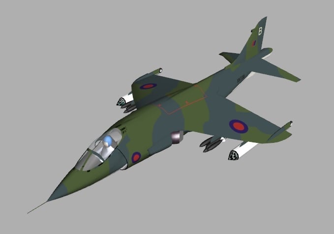 Harrier jump jet — thumbnail 3