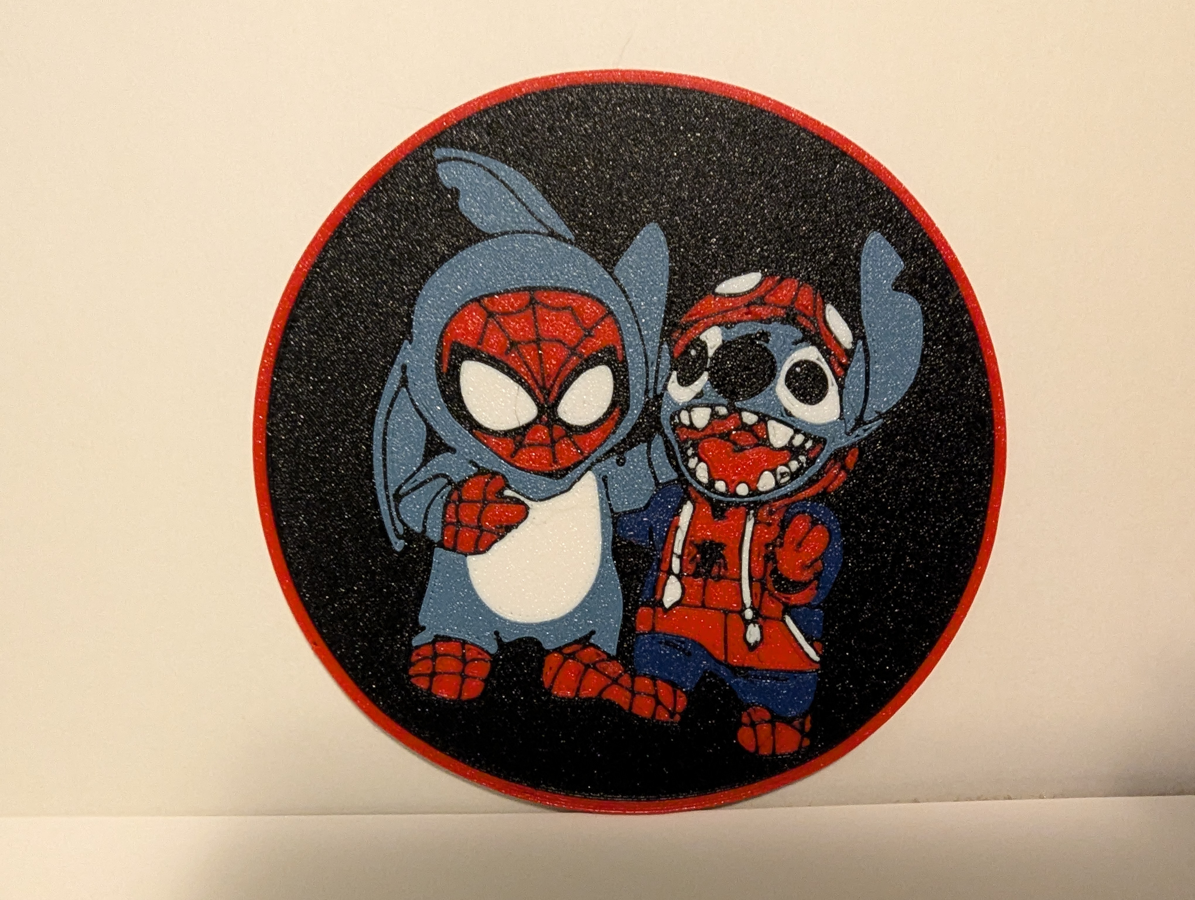 Stitch Spiderman Friends