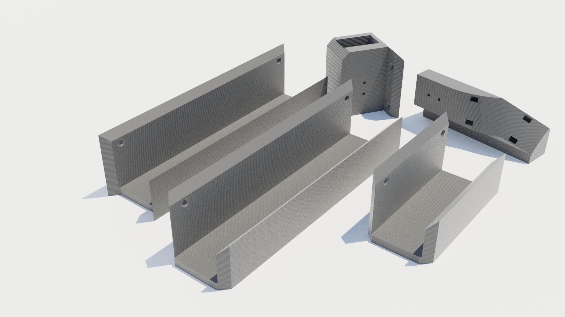 Horizontal Cable Chain Tray