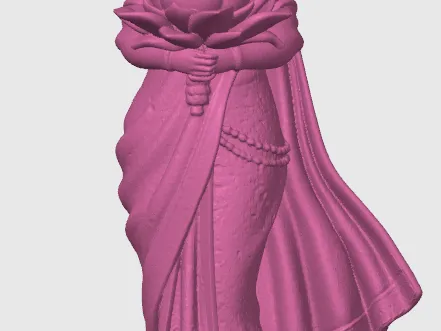 Indian cat-girl figurine 1