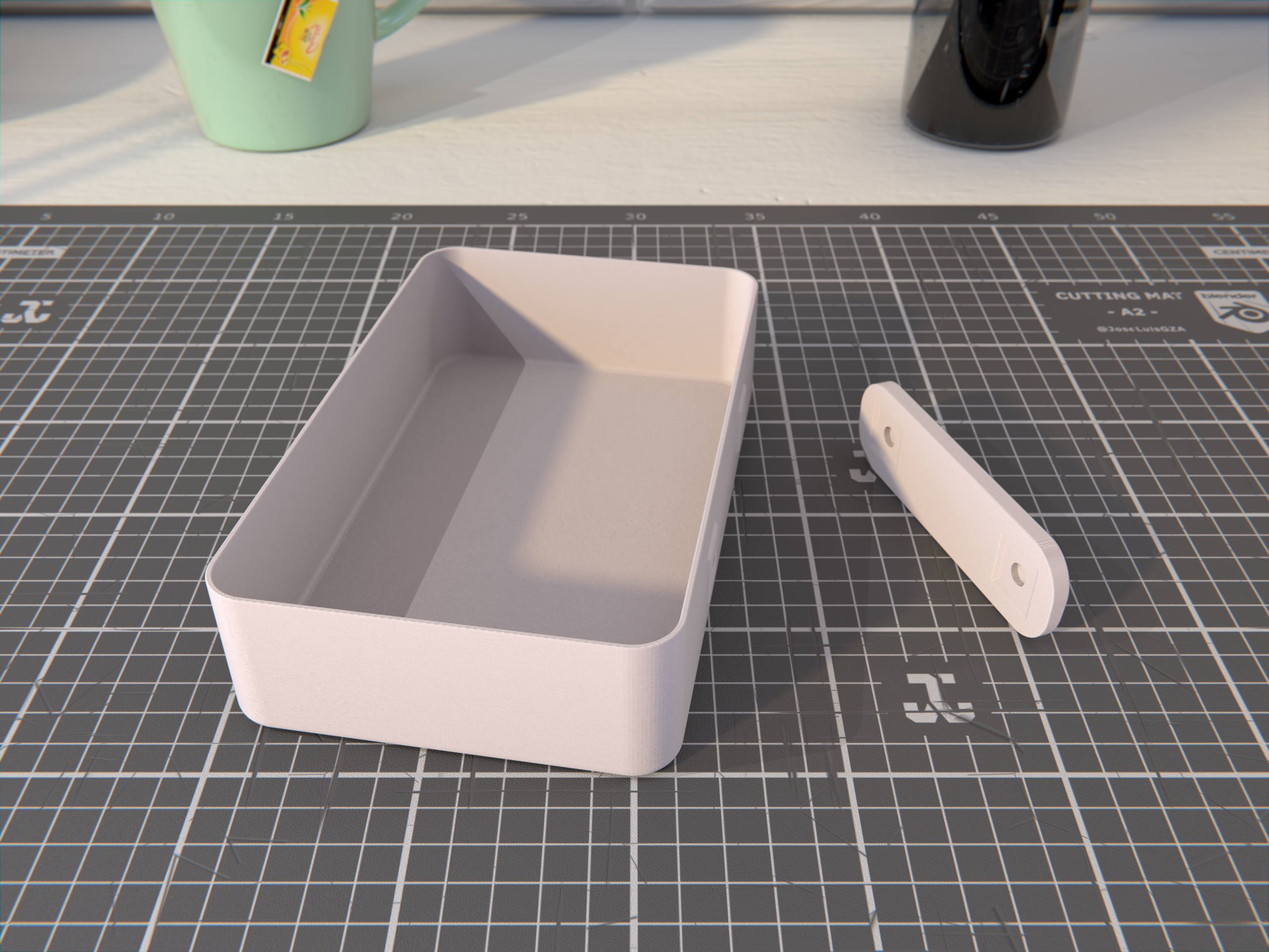Poop Box for Bambu Lab A1 Mini with Quick Disconnect