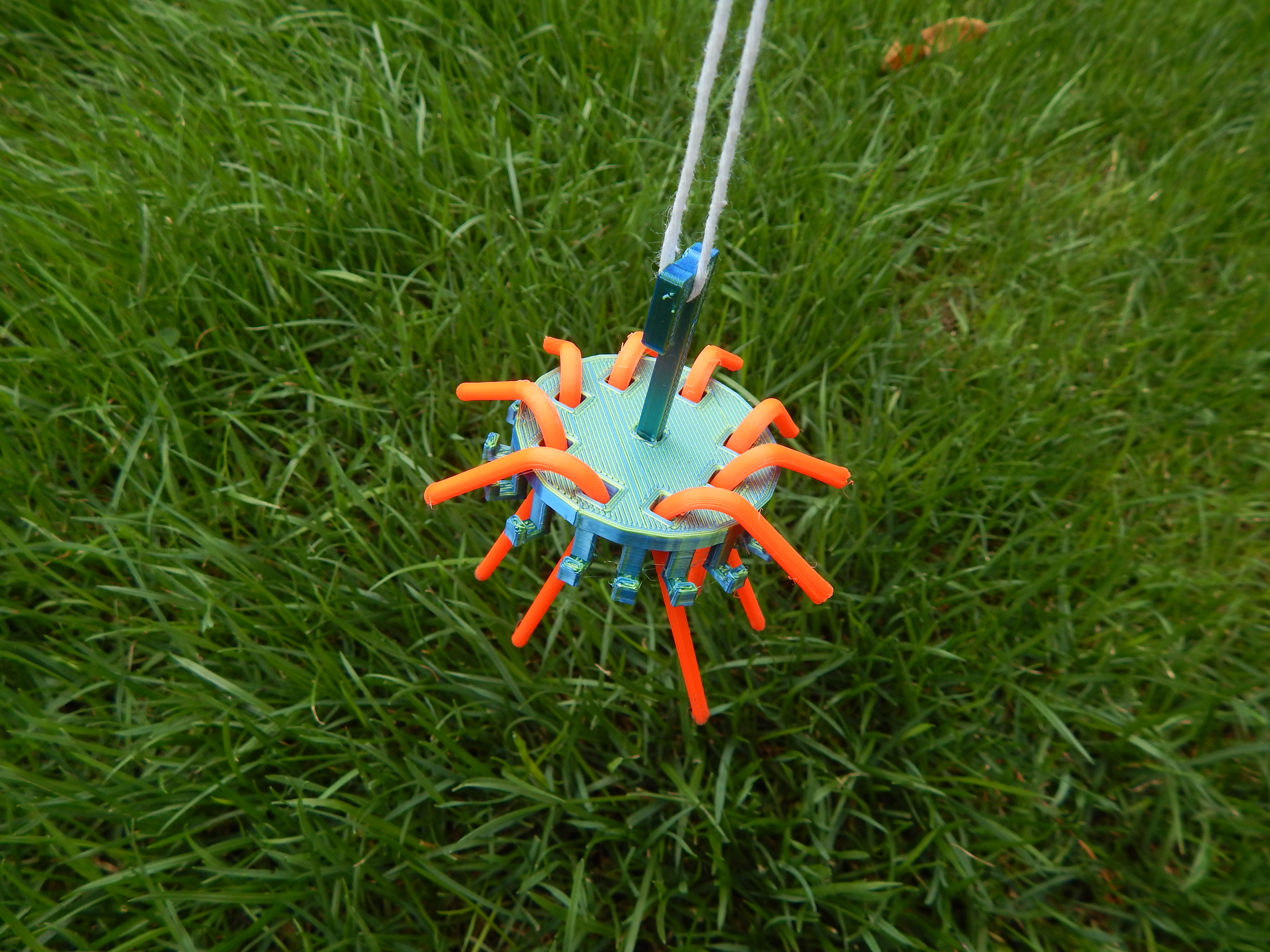 camping clotes dryer with tent hooks