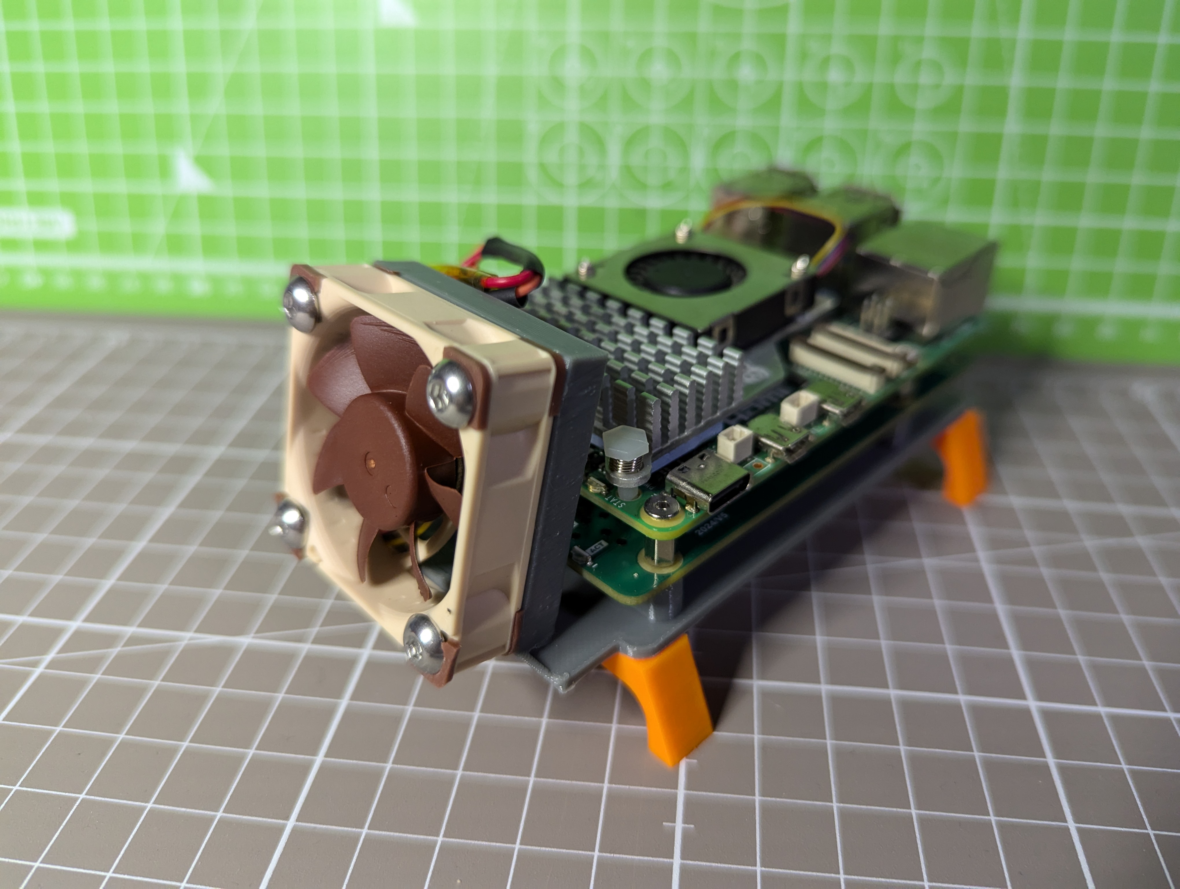 Overengineered Pi 5 Open Frame