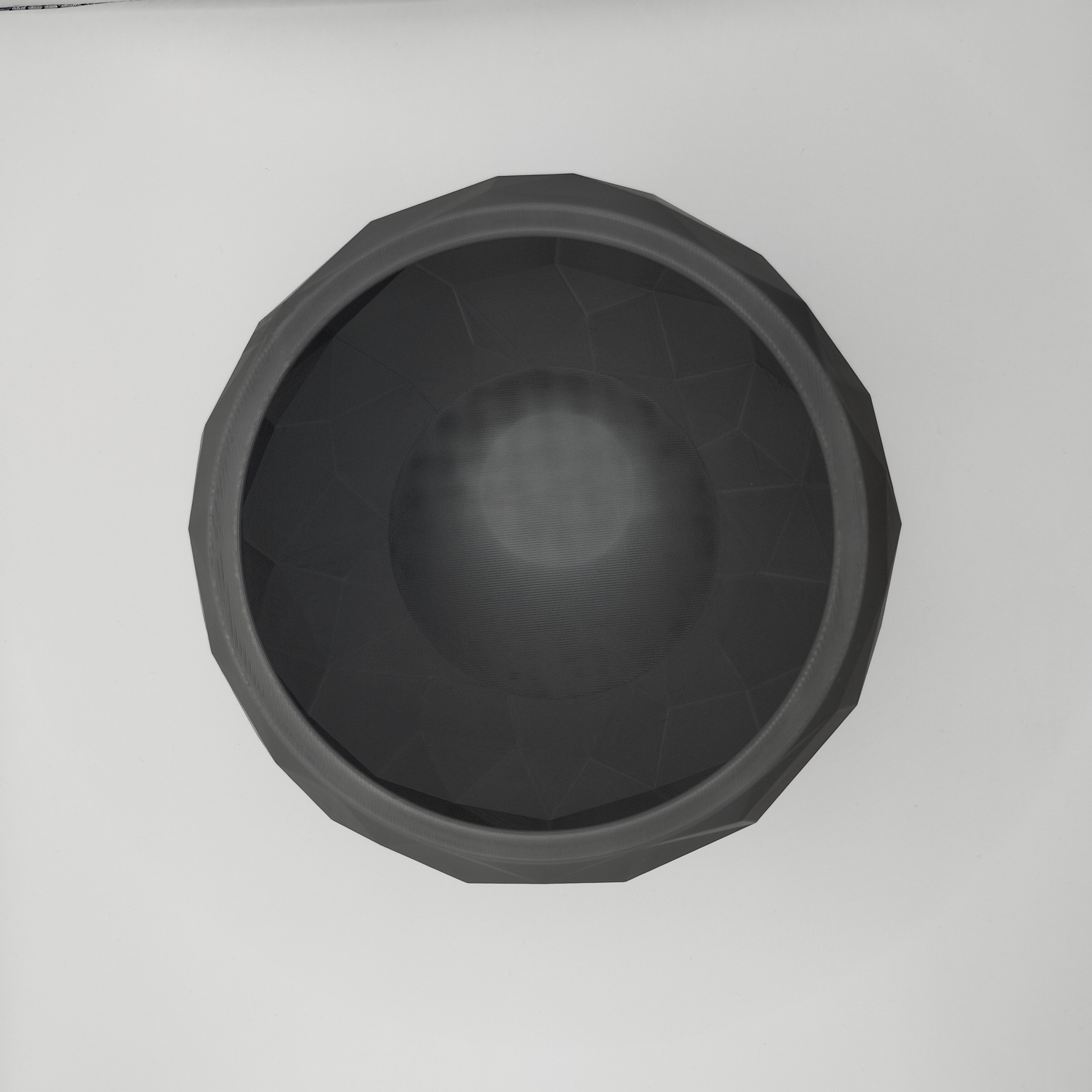 Low Poly Bowl Designer Cracked Stone Por Deltaprints Descargar low-poly-bowl-designer-cracked-stone-por-deltaprints-descargar