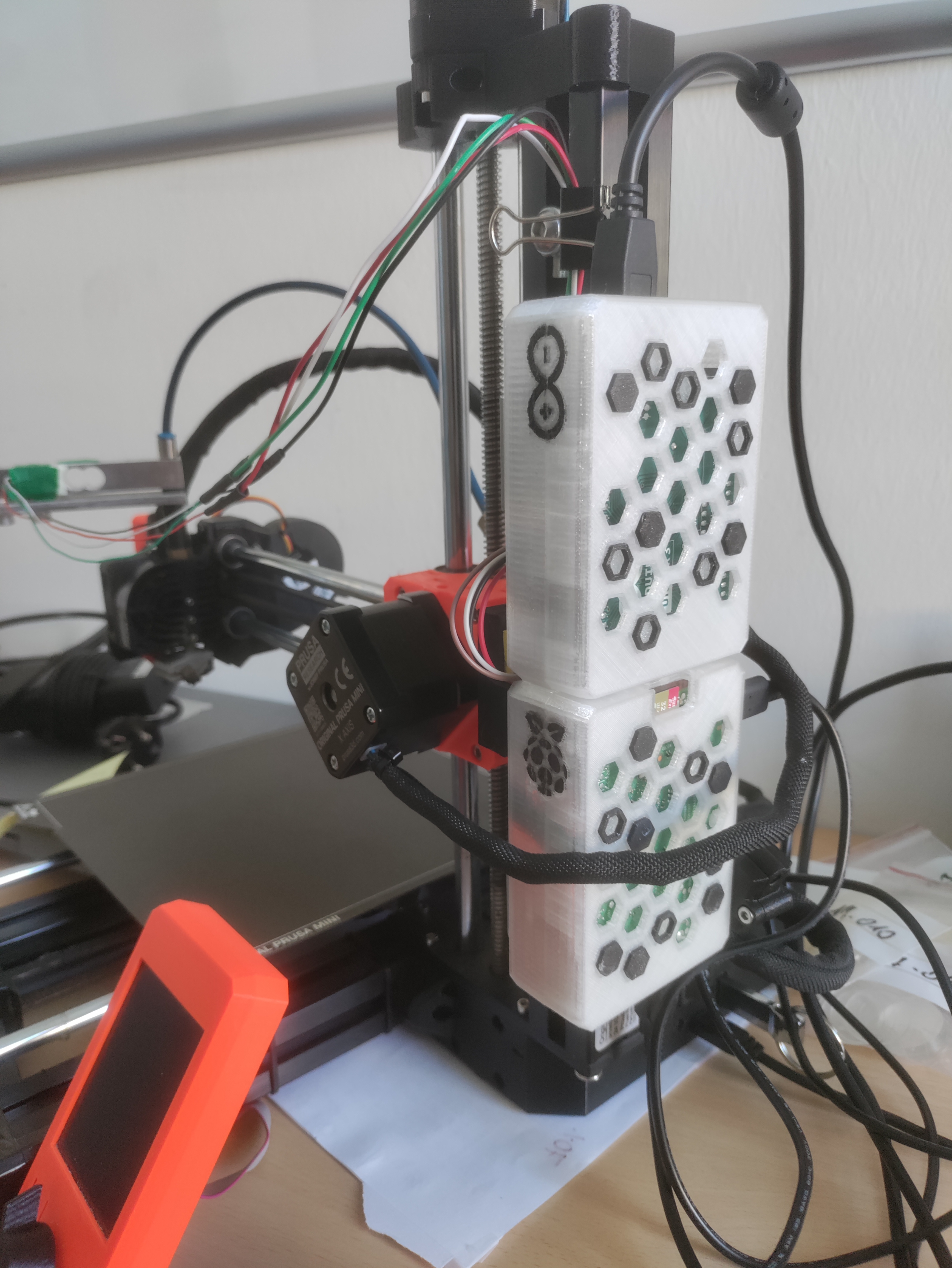 PRUSA MINI Raspberry Pi4 x Arduino Uno R3 case combination