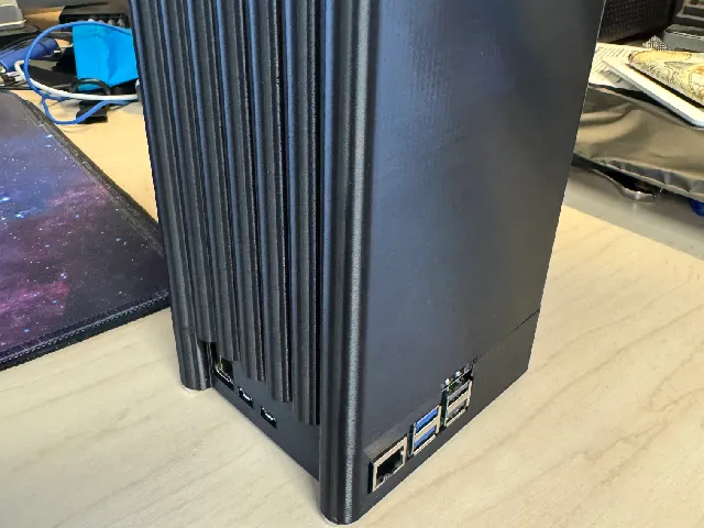 Radxa SATA HAT Case w/ 80mm fan
