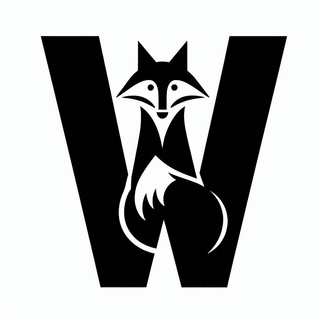 Fox alphabet: Letter W (version 4) by Nina Máčová | Download free STL ...