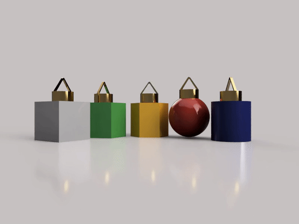 Basic Bada Din (Christmas) Baubles!
