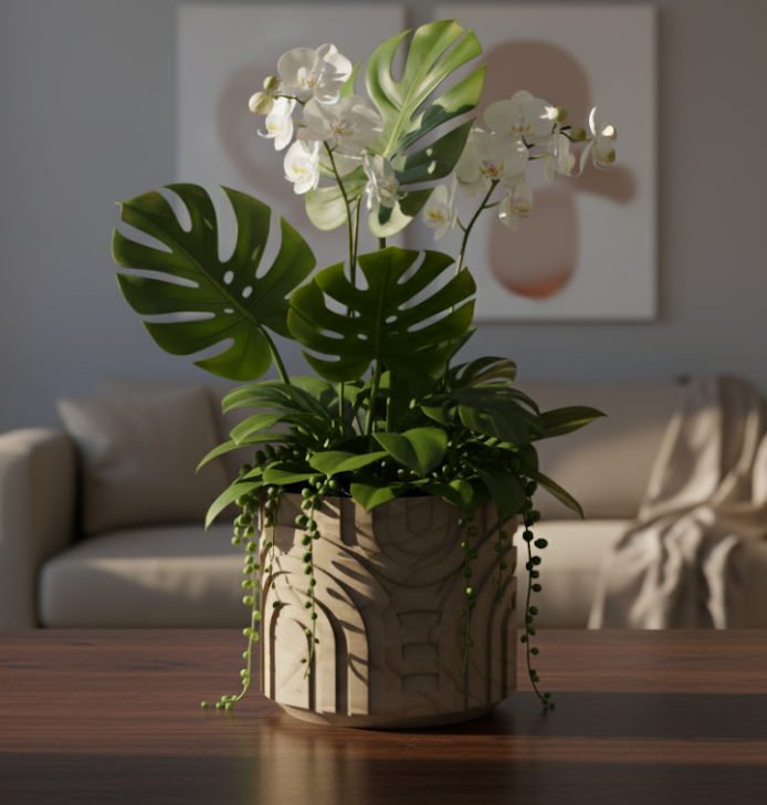 PLANT POT -- PEN CUP -- HOME DECOR