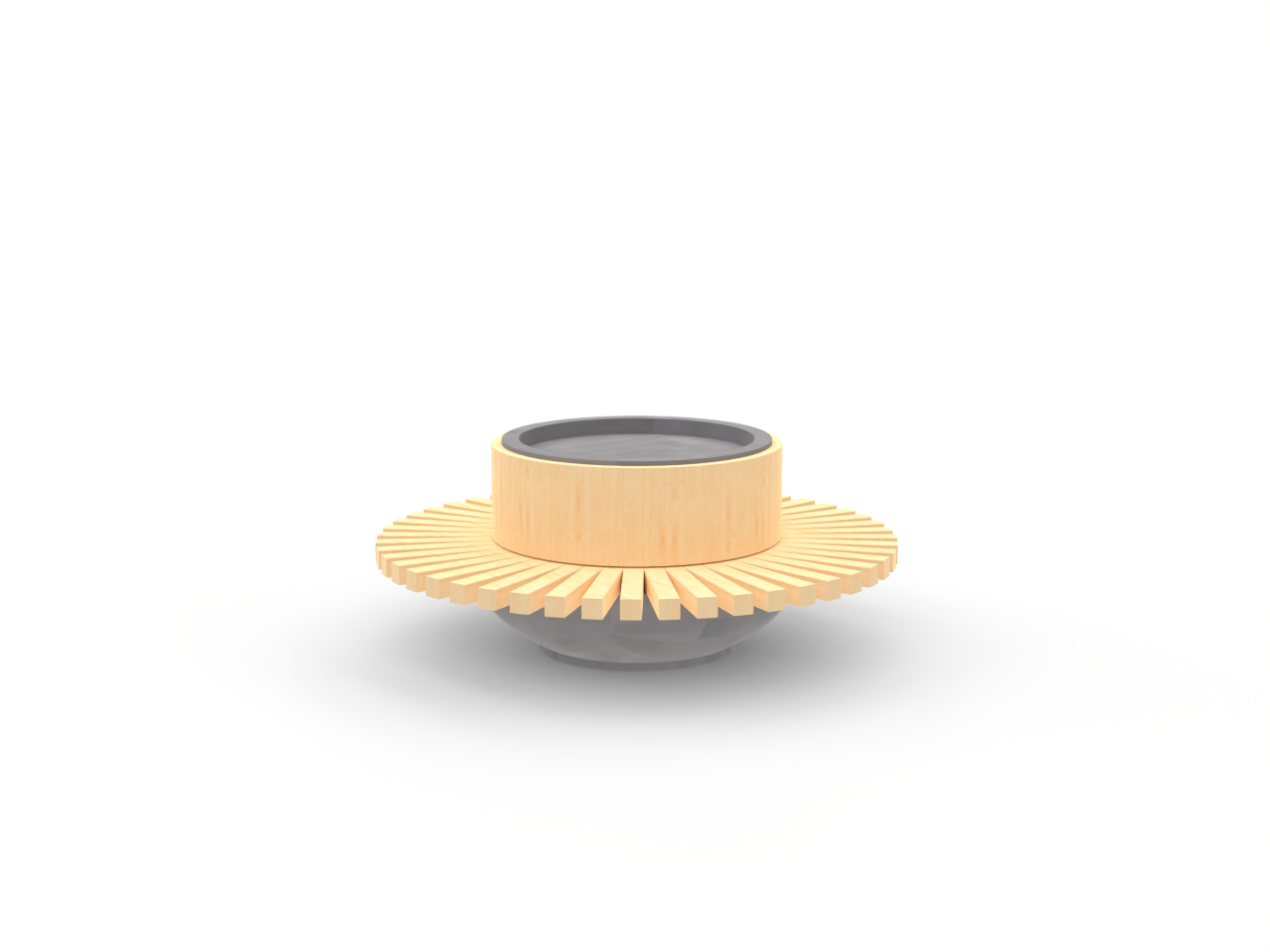 Scale Planter with Integrated Seating