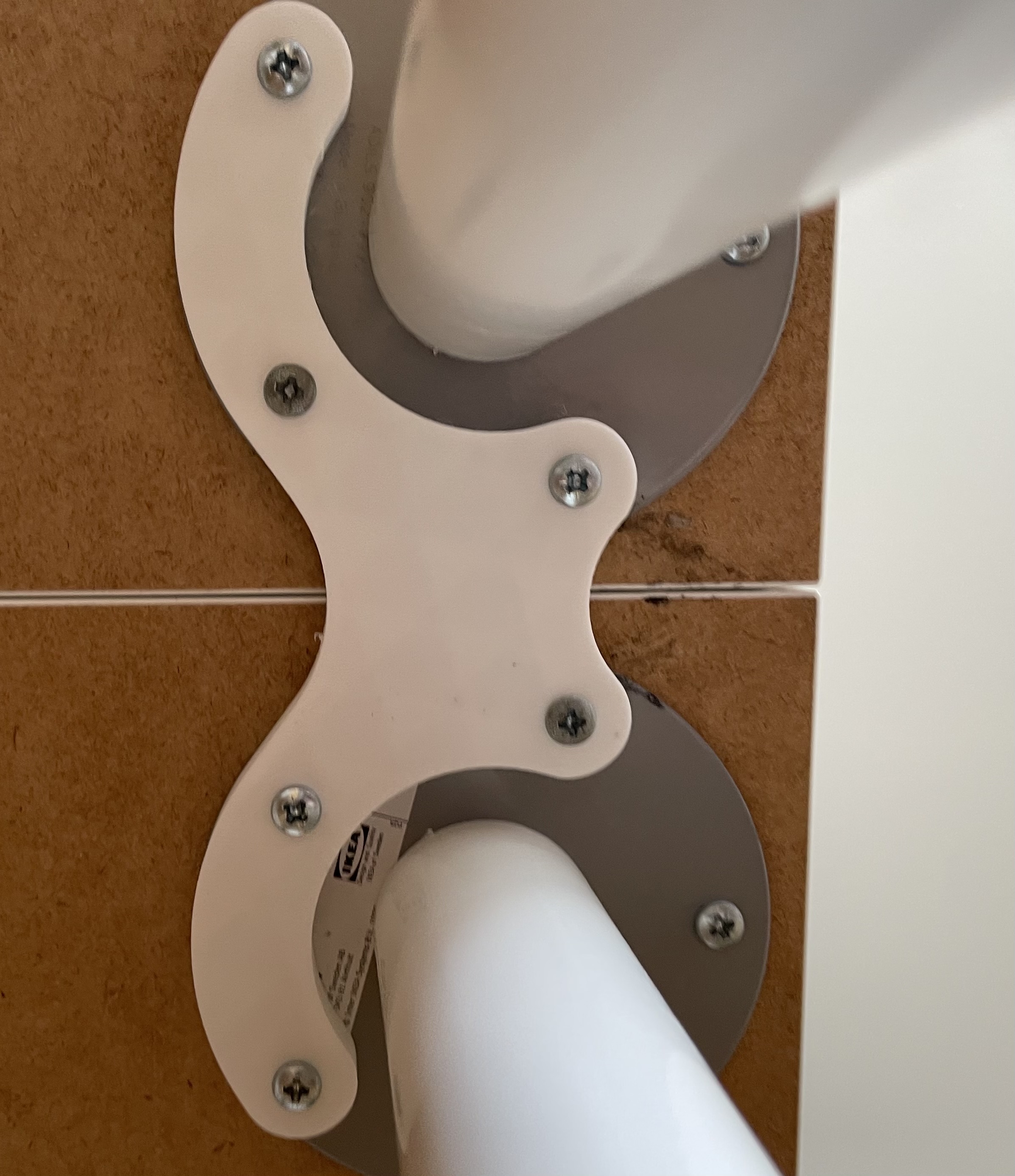 Ikea Lagkapten/Linnmon Connector REVERSE / FULL