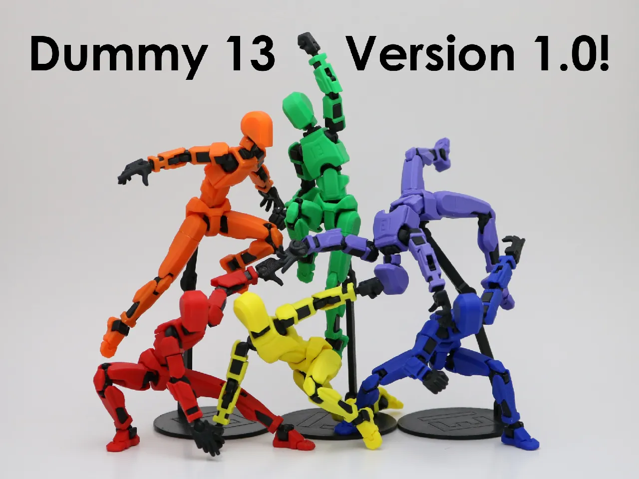 Dummy 13 - version 1.0! by soozafone | Download free STL model | Printables .com for 3d Printable Models Free Stl