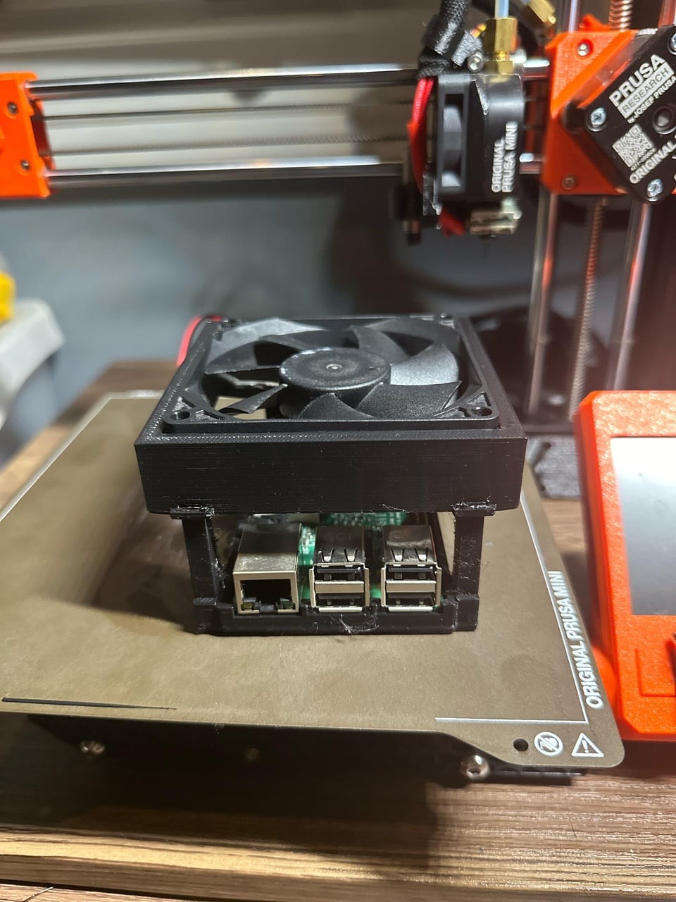 Raspberry Pi 3 Case with big fan by DJ5Creations | Download free STL ...