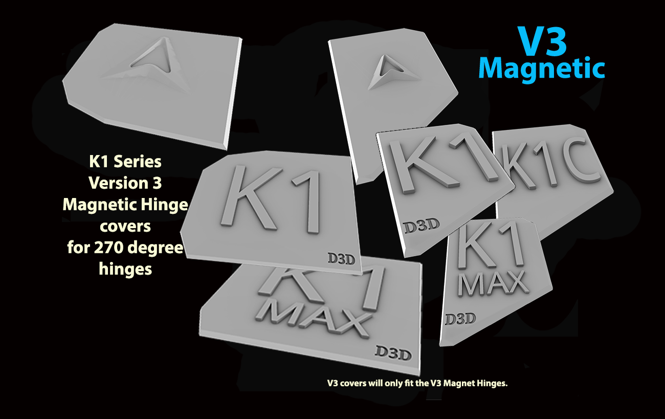 V3 K1 series Magnetic cover plate set for V3 270 degree hinge