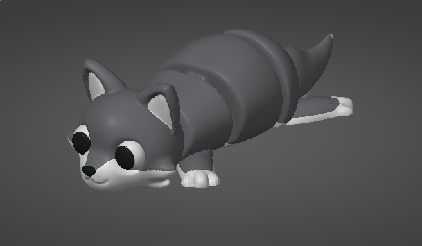 Anycubic Multicolored Wolf