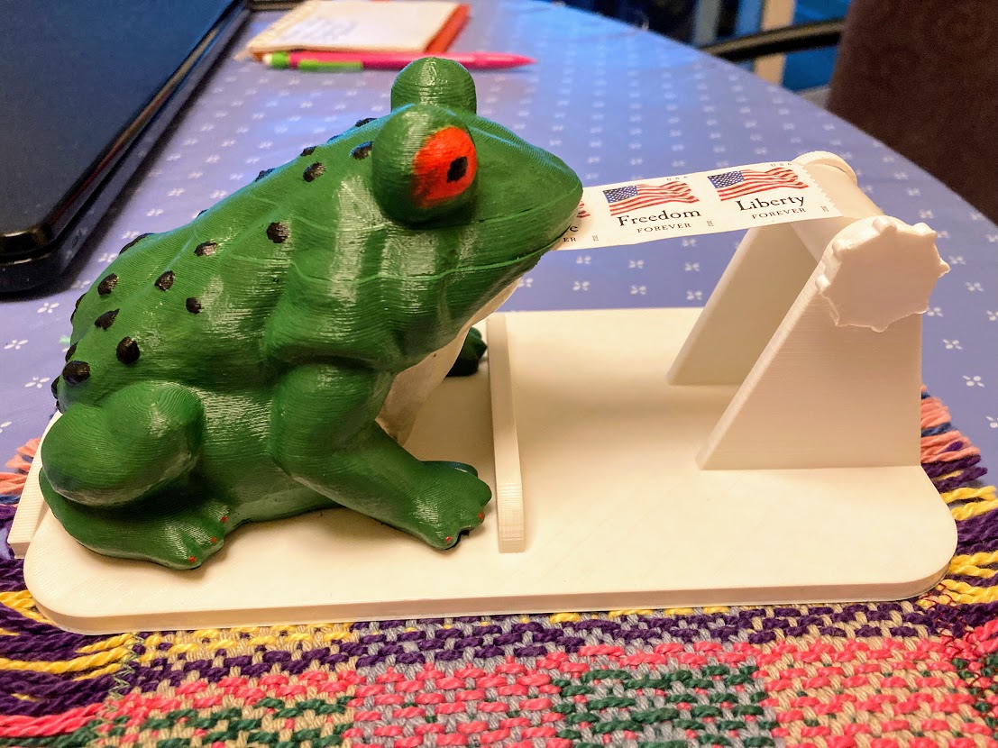 STAND FOR KAJE'S FROG STAMP DISPENSER