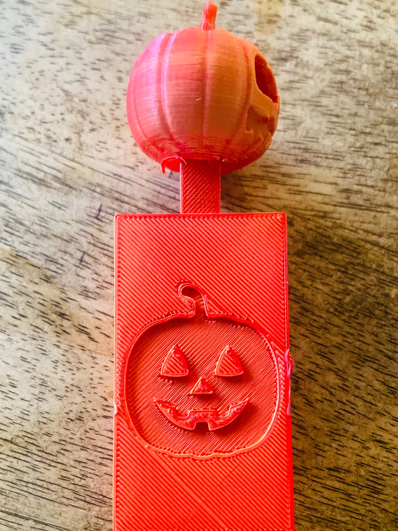 halloween pumpkin fidget button