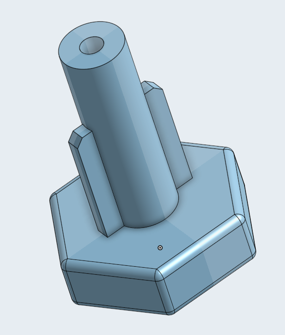 DPS Centurion Gaming Chair Handrest adjustment knob