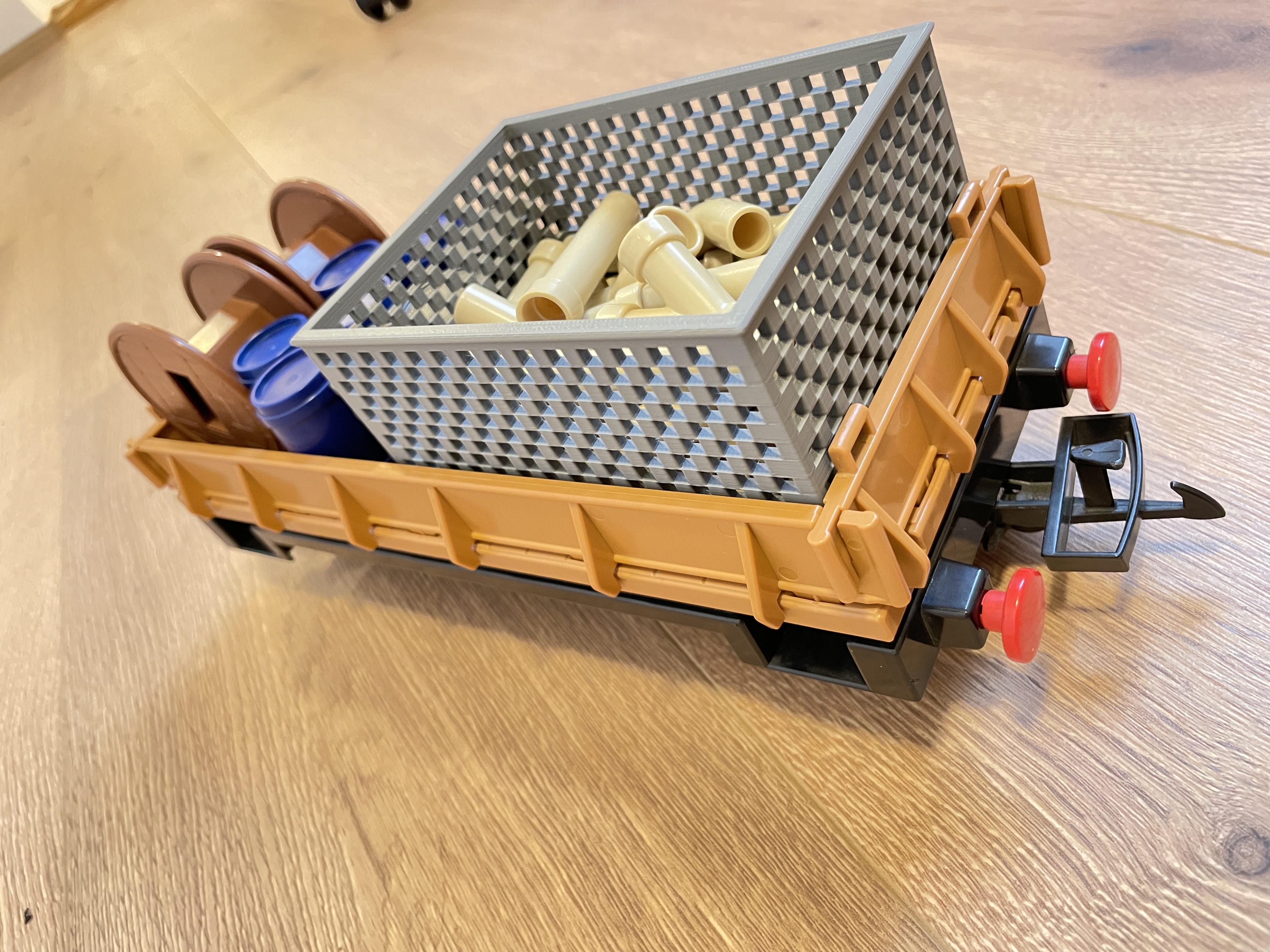 Playmobil Eisenbahn / Playmobil Train / Playmobil Gitterbox / Playmobil Grid box