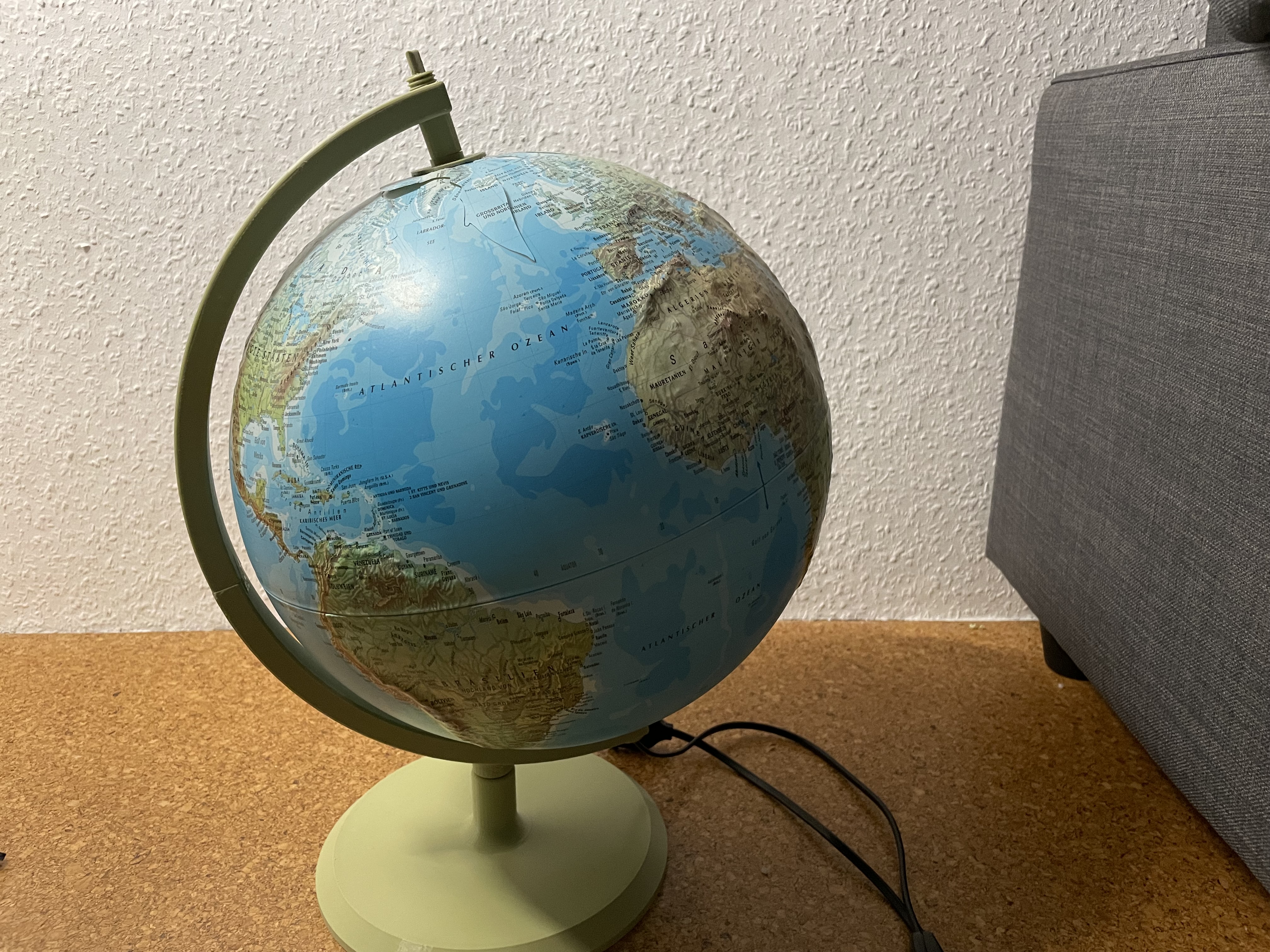 Globus Halterung