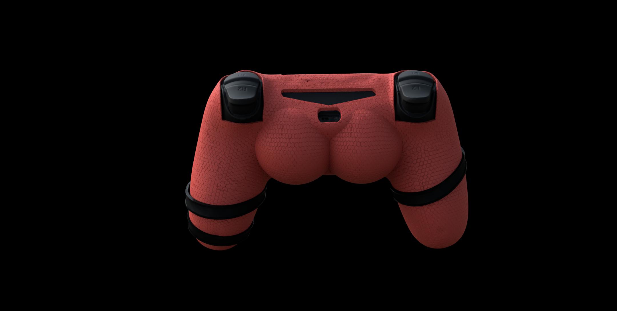 Miniatura 3 do modelo 3D Deadpool ps4 controller case