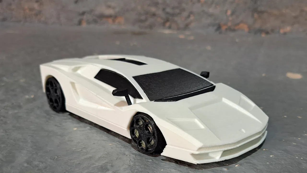 1:25 Scale RC Lamborghini Countach LPI 800-4 by THE MOC CHANNEL