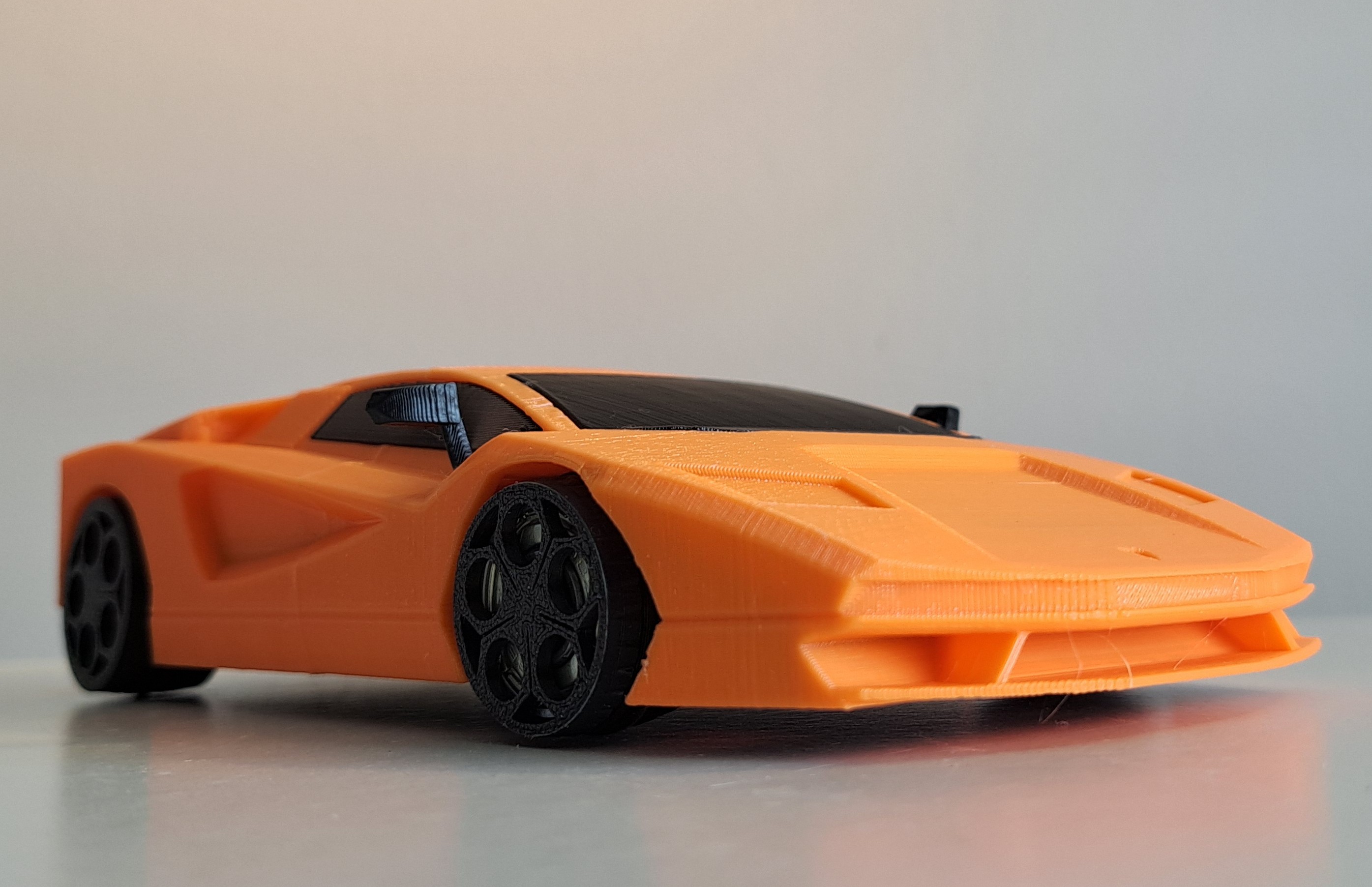 1:25 Scale RC Lamborghini Countach LPI 800-4 por THE MOC CHANNEL ...
