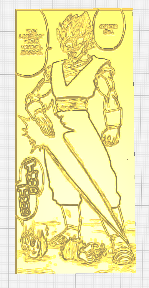 DragonBall Lithophanes set 1