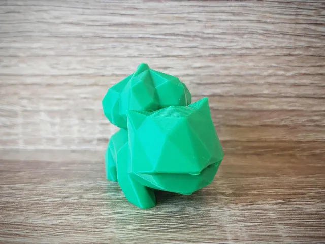 Bulbasaur - low poly (pokemon)