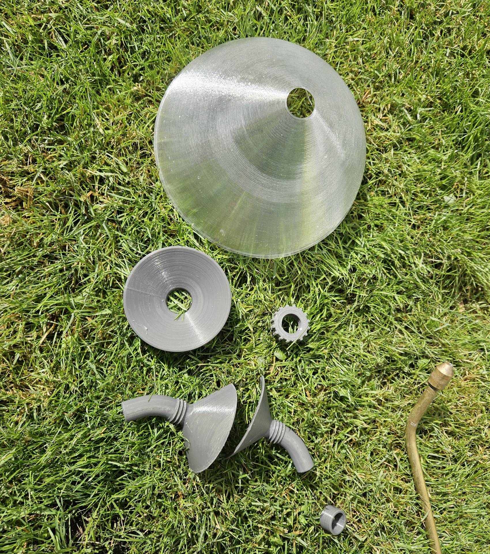 Spray Shield for Pressure Sprayer / Spritzschirm Drucksprüher by
